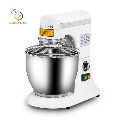 China Fashion / easy to clean and use food mixer chef stand mixer / home use dough mixer 7L golden batidora for sale