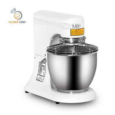 China Fashion / Easy To Clean And Use Chef Bakery Equipment Golden CE Approved Mini Spiral Mixer Small Planetary Automatic Mixer 7l Dough Mixer 1kg for sale