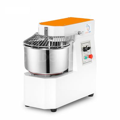 China 50 Liter Dough Mixer Stainless Steel Commercial Bakery Pizza Dough Mixer Paster Kneader Machine 20kg Heavy Duty Spiral Mixer for sale