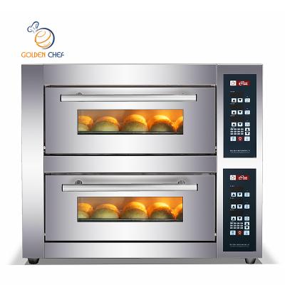 China Professional Simple Commercial Pizza Cake Convection Foods Steam Bread Maker Steam Bread Maker Deck Electric Baking Oven For Bakery for sale