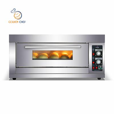 China 1 Deck 3 Tray Panel Function Steam Oven Electric Mechanical Deck 3 Gas Oven Commercial Supplying Commercial Industrial Baking Ovens for sale