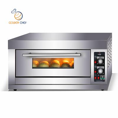 China Commercial Bakery Equipment Supply Commercial Manual Control or Digital Control 1 2 3 Deck 1 Electric Baking Bread Oven Machine 2 3 4 6 9 Trays for sale