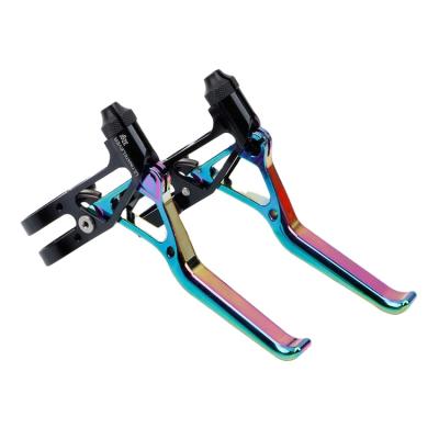 China Other Folding Bicycle Brake Lever Mount Parts Road Bike Brake Lever Lp CNC Wheel V Ultralight Small Bike Brake Lever for sale