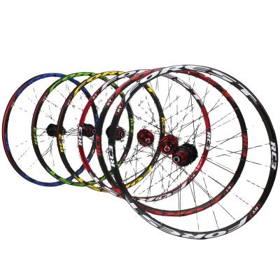 China High Quality Recycling Axle 26 27.5inch Rim Hub Mountain Wheel of Mountain Bikes Aluminum Alloy Mountain Bike Wheel Set for sale