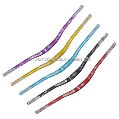 China BMX Customized Aluminum Alloy 720/780mm Mountain Road Bike Bicycle Handlebars for sale