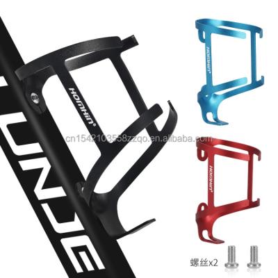 China Hot Selling Aluminum Alloy Bike Bicycle Water Bottle Cage One-piece Casting Stable Holder Durable for sale