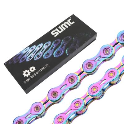 China Cheap Factory Price 9 10 11 Colorful 12 Speed ​​Road Bike Bicycle Chain Mountain MOBIKE01 Shift Chain for sale