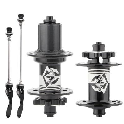 China Aluminum Alloy +7075 Lathe Base Front Rear Hub Mountain Bike Quick Release 32h Super Light High Quality Bike Hub Motor for sale