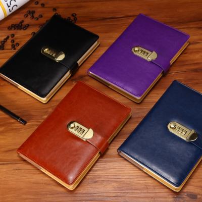 China Marble Eco-friendly Printing Binder Budget Work Planner Business Spiral Notebook New Arrival PU Cover A6 Leather Binding for sale