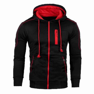 China Anti-Wrinkle New Arrival Casual Sportswear Sports Zipper Cardigan With Drawstring Jacket Coat Men's Breathable Sports Hoodies for sale