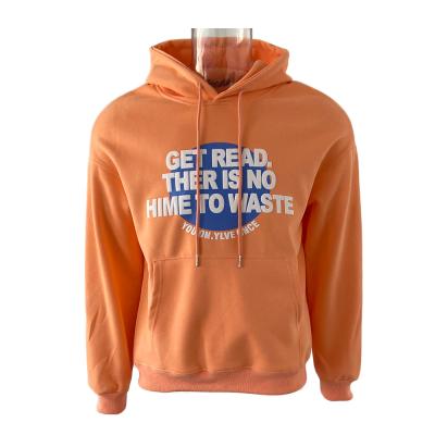 China Custom Logo Men Hooded Heavy Cotton Oversized Hoodie Anti Wrinkle Foaming Printing Pullover Sweatshirt 3d Breath Printing Unisex Hoodies for sale