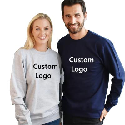 China Anti-Wrinkle Factory Custom 80% Cotton 20% Polyester Crewneck Loose Unisex Sweatshirt Oversized for sale