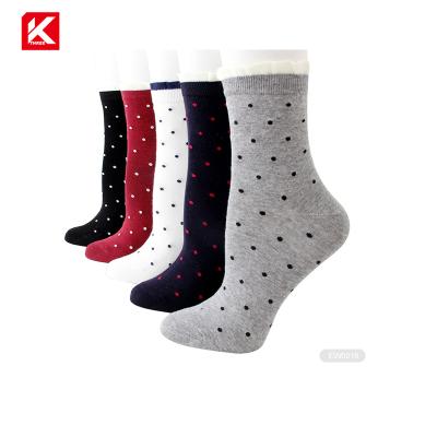 China KT3- E312 Women Cotton Sweat-absorbent Socks Extended Waist Socks For Women Ladies Cotton Socks for sale