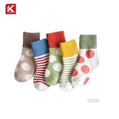 China KT3- I0028 Antibacterial Running Organic Baby Socks Kids Socks For Babies for sale