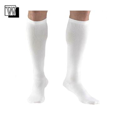 China KT-3-1196 Antibacterial Kids Socks White Cotton 100% Schoolboy Socks for sale