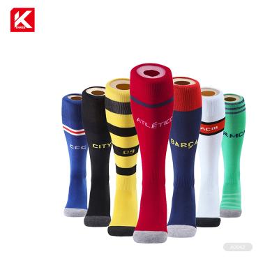 China KT3- Sporty A192 Striped Football Socks Sports Tube Socks Sporty Tube Socks With Stripes for sale