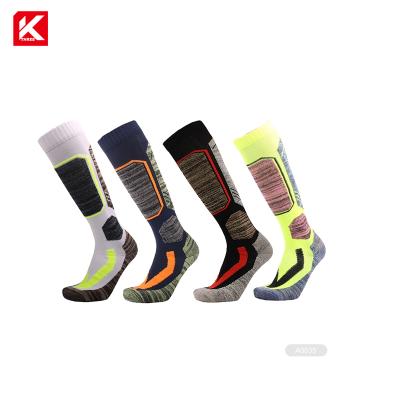 China KT3- A232 Sporty High Socks Ski Snowboarding Socks Skiing Socks Custom Design for sale