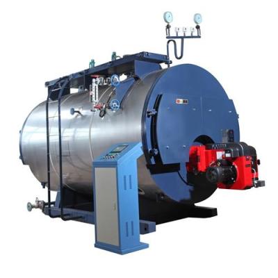 China Horizontal 2TPH Gas Steam Boiler Price Horizontal Rice Process Steamed Box for sale