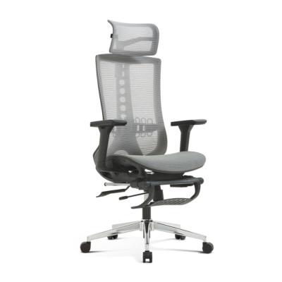 China Free Sample Home Office Luxury Work Chair Modern Mesh Fabric Ergonomic Computer Reclining Rotation Set Chairs Furniture For Office for sale