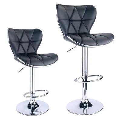 China Modern Hot Sales Promotion Adjustable Shell Chairs Modern Factory Kitchen Restaurant Wholesale Bar Stool for sale