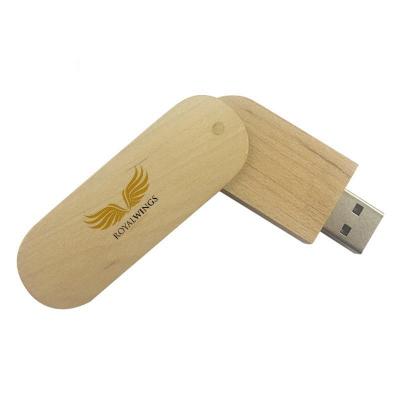 China Small Wooden Promotional USB Flash Drive Cheap Disk Logo customized for sale