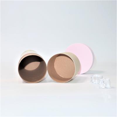 China Custom Biodegradable Round Cardboard Packaging Paper Tube Biodegradable Packaging Box For T-Shirt Packaging for sale