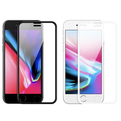 China 3D Hoco A11 Full Screen Narrow Edges 3D Full Screen For iPhone 7/7P/8/8P HD Glass Screen Film Fempered for sale