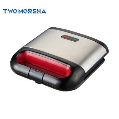 China Hotel Stainless Steel Panel Toaster Sandwich Maker New Arrival Bread Sandwich Maker Grill&Waffle Sandwich Maker 110v for sale