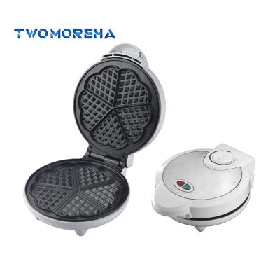 China Commercial Electric Toasters Mini Electric Waffle Hotel Stainless Steel Waffle Makers Temperature Control Bread Sandwich Machine for sale