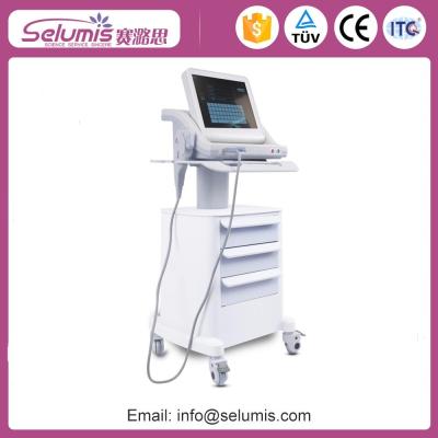 China Hifu Face Lift Machines for sale with 5 handles 10 thousands shots for non invasive wrincle removal  treatment for sale