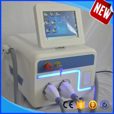 China 15*50mm big spot size shr ipl hair removal machine with two handle including skin rejuvenation e-light handle for sale