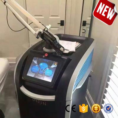 China CE certified Ultra-short Pulse 600ps  Picosure Laser tehchnology Q switch Nd Yag Laser Tattoo Removal Machine for sale