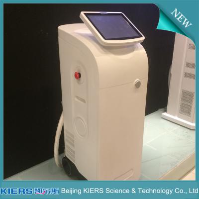 China 22*35mm2 big spot size vacuum 808nm diode laser hair removal machine with 2400 strong power for sale