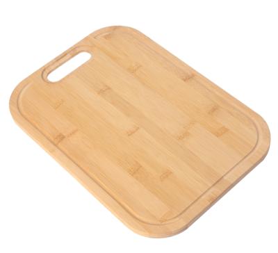 China Sustainable Hard Bamboo Food Cutting Board With Custom Packing for sale