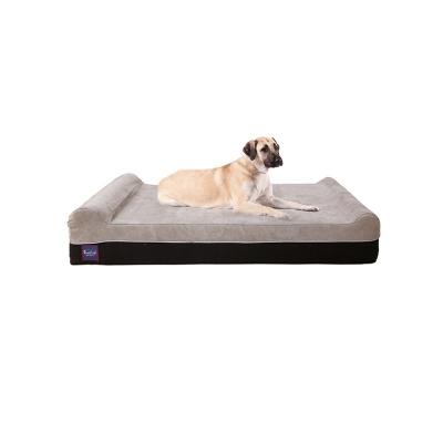 China Travel Laifug dropshipping bestselling memory foam orthopedic custom dog bed for sale