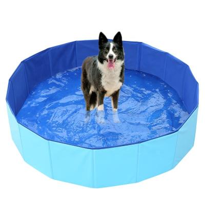 China Wholesale Laifug Deep Clean Collapsible Dog Paddling Pool for sale