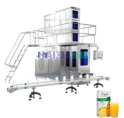 China Food Automatic 125ml, 250ml, 330ml, 500ml, 1000ml Juice Aseptic Carton Filling Machine for sale