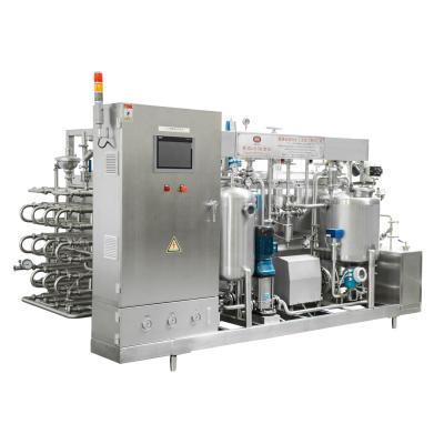 China Factory Price Food Mineral Water Juice Drink Mixes MilkTube Automatic UHT Pasteurilizer Sterilizer Machine for sale