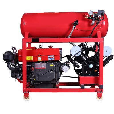 China Lubricated China Supplier U220 High Pressure Air-Compressor Machines Industrial Belt Driven Air Compressor for sale