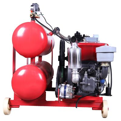 China Lubricated High Pressure B280 Piston Air Compressor Machine Mini Mobile Portable Oil Free Silent Air Compressor for sale