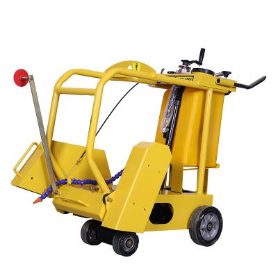 China Road Surface Slitting Machine Wholesale Concrete Saw Machine Concrete Cutter Road Cutting Machine High Power Low Noise For Wicker Type for sale