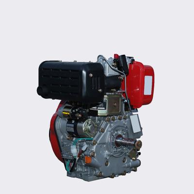 China Air-cooled High Speed 4 Stroke 192F Single Cylinder Electric Start Air Cooled Diesel Engine for sale