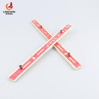 China 4'' 5'' Wood Carpet Underlay And Grippers 7.0mm for sale