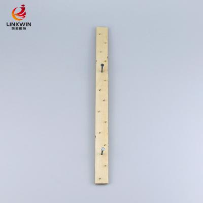 China Wood 6.5mm Stair Runner Gripper Rods Rubber And Plastic Nail for sale