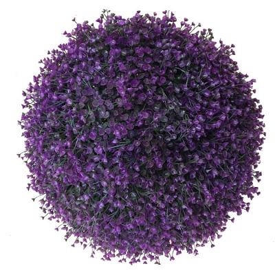 China Kindergarten Dustproof Artificial Buxus Topiary Ball for sale