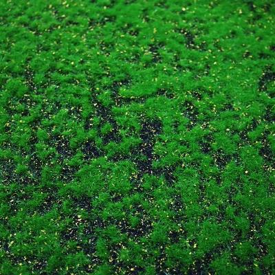 China Indoor Cloth Artificial Moss Mat 100*100cm Landscape Fake Green Grass Wall for sale