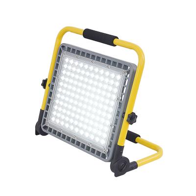 China Flood Light 100w 200w 300w 400w Residential Portable Rechargeable Led Emergency Light For Work Home Rechargeable Light for sale