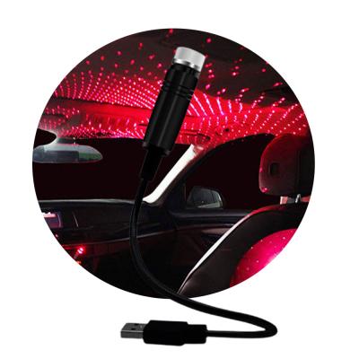 China Modern Car Star Roof Lights Kit Sky Usb Switch Atmosphere Interior Ambient Light Led Night Lamp 360 Degree for sale