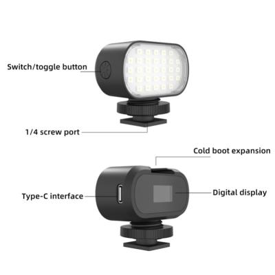 China Live Broadcast Photos Wholesale Mini Selfie Camera Mobile Phone Photography Rechargeable Led Fill Light for sale