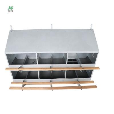 China Farms Hot Sale 24 Hole Egg Laying Box For Farm Laying Hens Nesting Box for sale